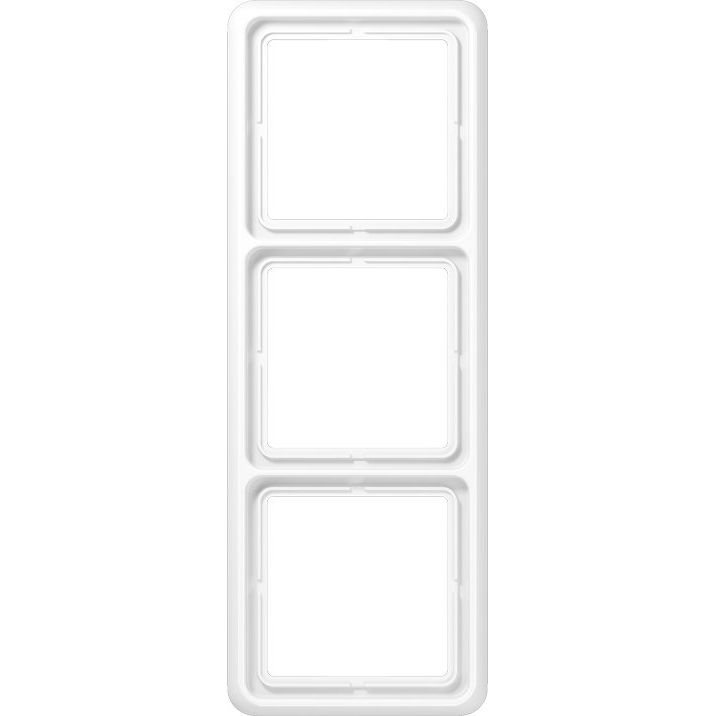 Jung - Abdeckrahmen Rahmen 3-fach aws CD 583 WU WW waage/senkrecht