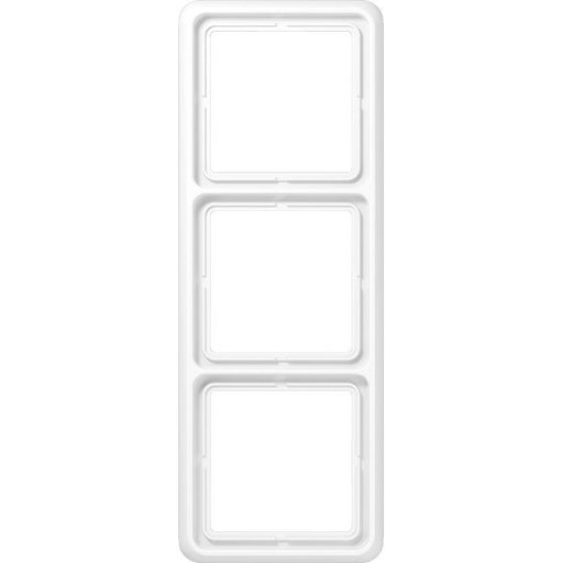 Jung - Abdeckrahmen Rahmen 3-fach aws CD 583 WU WW waage/senkrecht
