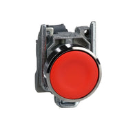 Schneider Electric - Drucktaster, Komplettgerät Drucktaster XB4BA42 flach, rt, 1Ö