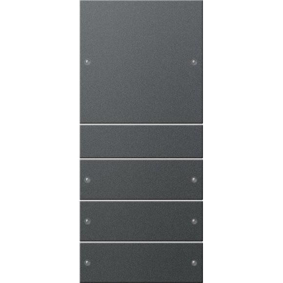Gira - Bussystem-Tastwippe Wippenset 4fach 218428 anthrazit