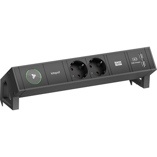 Bachmann - Mehrfachsteckdose Steckdosenleiste 902.800 DESK2 1xiotspot