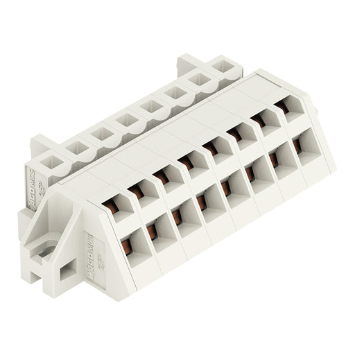 WAGO - Kabelsteckverbinder für Leiterplattensteckverbinder 1-Leiter Federleiste 721-308/031-000 CAGECLAMP 2,5mm²,lgr − 50 Stück