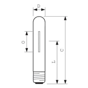 Philips Lighting - Natriumdampf-Hochdrucklampe Entladungslampe SON-T PIA PLUS 70W 70W E27