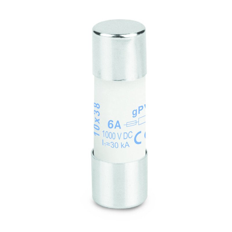 Weidmüller - Zubehör/Ersatzteile für elektrische Sicherungen/Sicherungshalter Sicherung FUSE10X38#2783210000 gPV, 6 A − 10 Stück