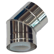 Vaillant - Konzentrisches Abgas/Zuluft Formstück 1 Anschluss Bogen 45 Grad 110/160mm 0020106405 f. Fassadenverlegung