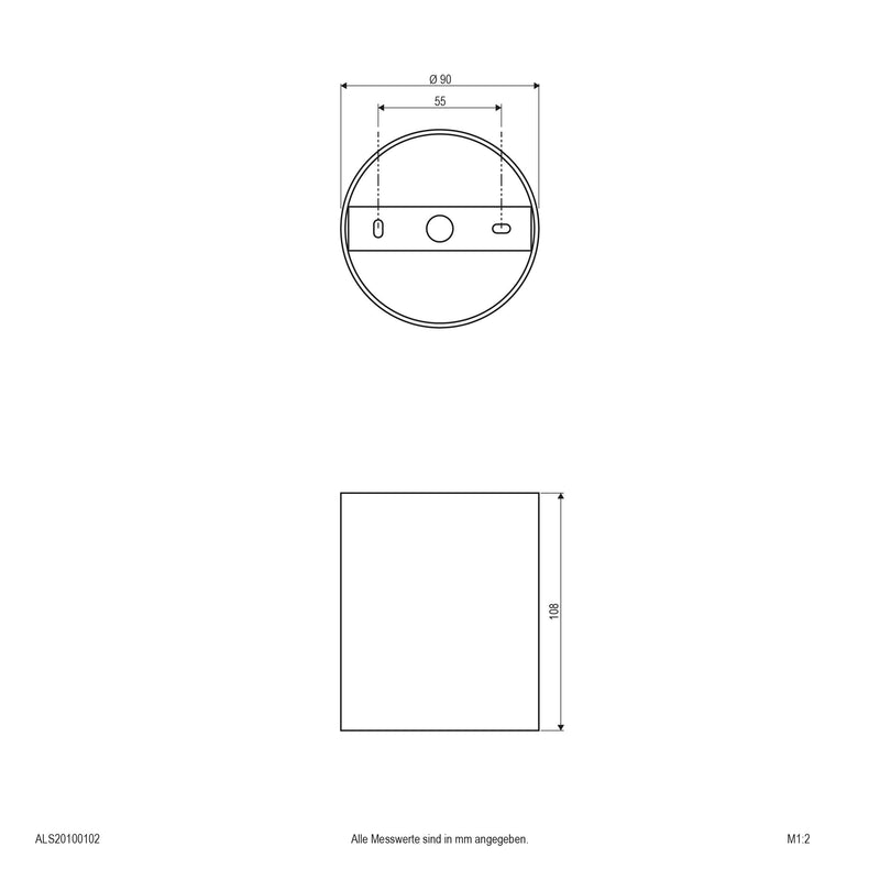 EVN Lichttechnik - Downlight/Strahler/Flutlicht LED-Anbauleuchte ALS20100102