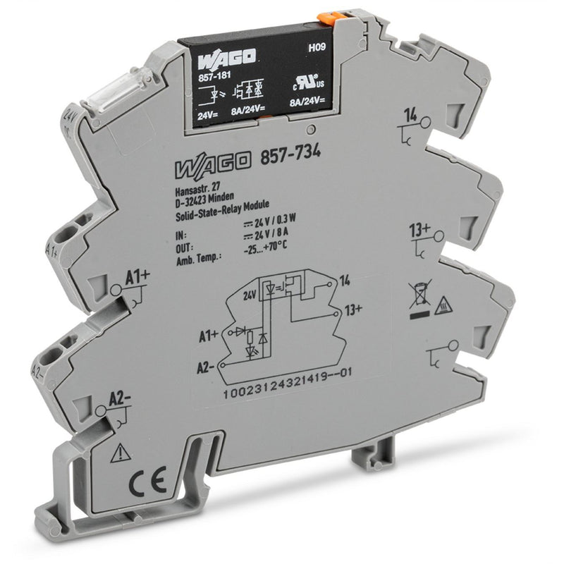 WAGO - Optokoppler Solid-State-Relaismodul 857-734 DC 24 V
