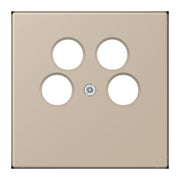 Jung - Einsatz/Abdeckung für Kommunikationstechnik Abdeckung für SAT-TV LC 990-4 SAT2 243