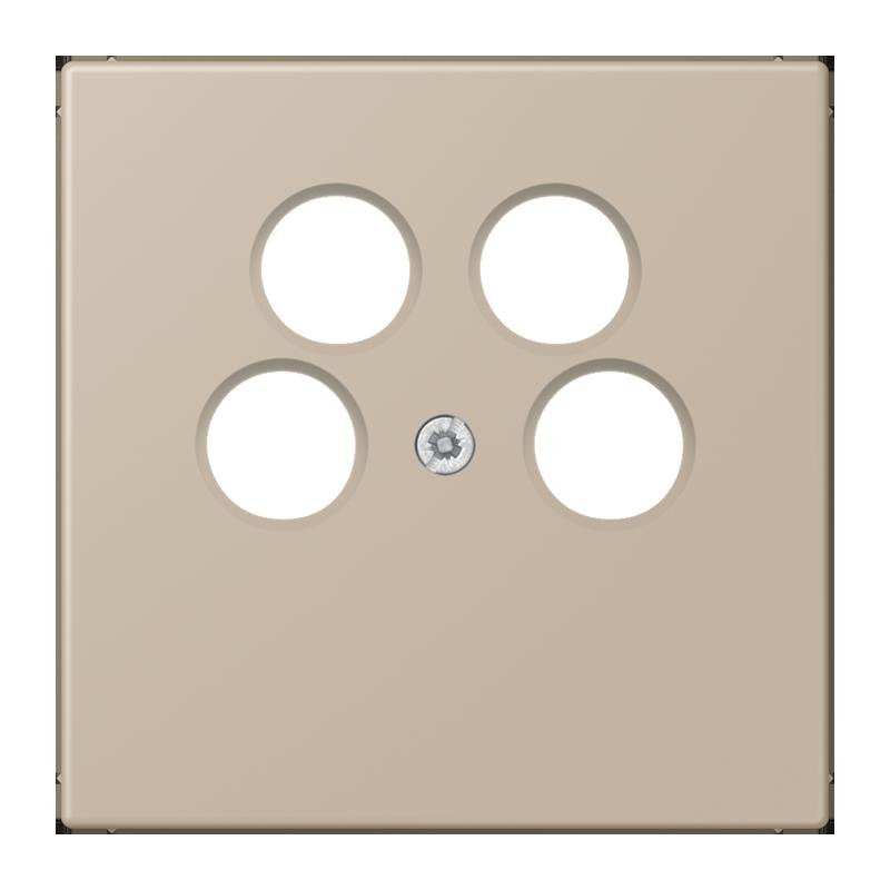 Jung - Einsatz/Abdeckung für Kommunikationstechnik Abdeckung für SAT-TV LC 990-4 SAT2 243