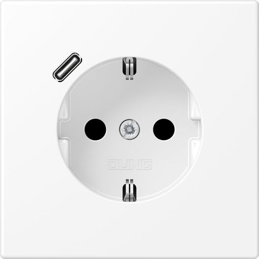 Jung - Steckdose SCHUKO Steckdose LS 1520-18 C WWM mit USB Typ C