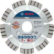 Bosch - Trenn-/Schleifscheibe Diamanttrennscheibe 2608602641 PRO Multi Material