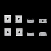 Nobile - Zubehör/Ersatzteile für Lichtschlauch/-band Ersatzkit für Alu U-Profil 5011146807 grau − 1 Stück