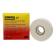 3M - Klebeband Glasfaser Gewebeband Scotch 27 19x20 19mm x 20m, weiß