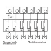 Eberle Controls - Zubehör/Ersatzteile für Raumthermostat/Uhrenthermostat Klemmleiste EV 230 6-Kanal