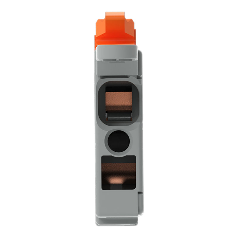 WAGO - Ein- und mehrpolige Klemmenleiste 1-Leiter-Federleiste 769-101/141-000 CAGECLAMP,4mm²,gr − 50 Stück