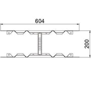 OBO Bettermann - Verbinder für Kabeltragsystem Multifunktionsverbinder LMFV 620 FS für Kabelleiter
