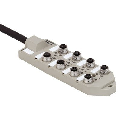 Weidmüller - Passiver Sensor-/Aktor-Verteiler (mit Leitung) Sensor-/Aktor-Verteiler SAI-8-F 4P FC 10M Komplett-Modul