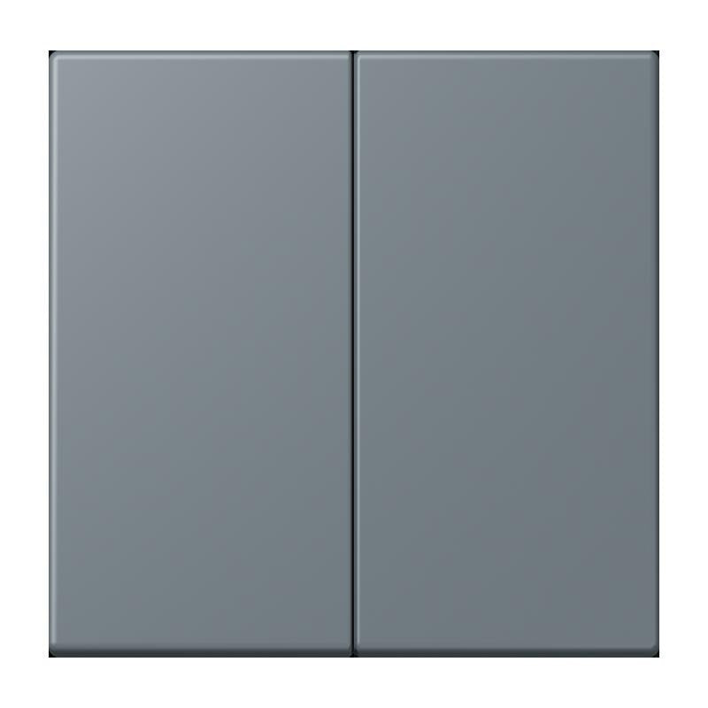 Jung - Bedienelement intelligent LB-Management Taster 2fach LC 1702 251 gris 59