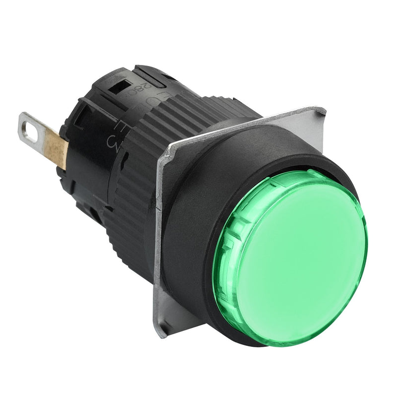 Schneider Electric - Leuchtmelder, Komplettgerät Leuchtmelder XB6EAV3BP IP65, 24V − 5 Stück