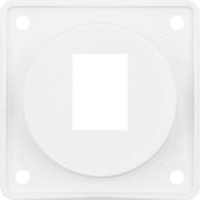 Berker - Einsatz/Abdeckung für Kommunikationstechnik Tragplatte pws 945572509 f.AMP Mod.Jacks