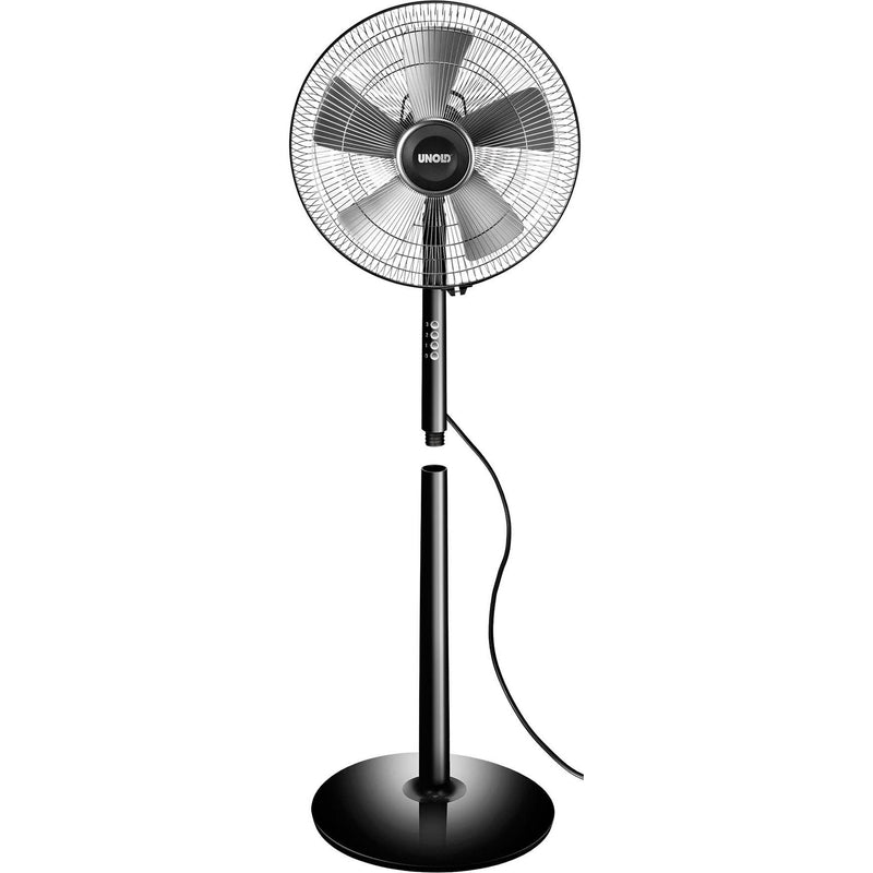 Unold - Umluftventilator Standventilator 86825 sw Silverline 40cm − 2 Stück