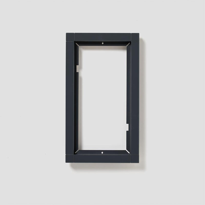 Siedle&Söhne - Montageelement für Türstation Kombirahmen KR 611-2/1-0 AG alu/anthrazitgrau − 1 Stück