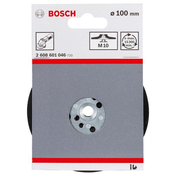 Bosch - Stützteller für Schleifwerkzeug PRO Stützteller weich, 2608601046 125 mm, M10