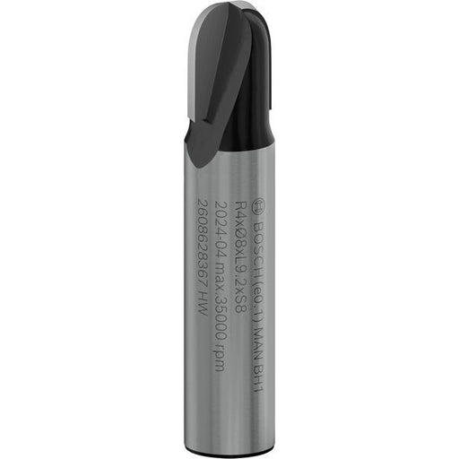 Bosch - Fräser PRO Hohlkehlfräser, 2608628367 R 4, Schaft 8 mm