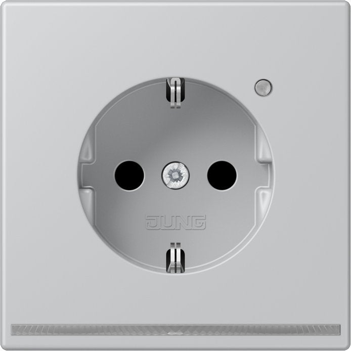 Jung - Steckdose SCHUKO-Steckdose 16A 250V AL 1520-O LNW LED-Orient.licht ws