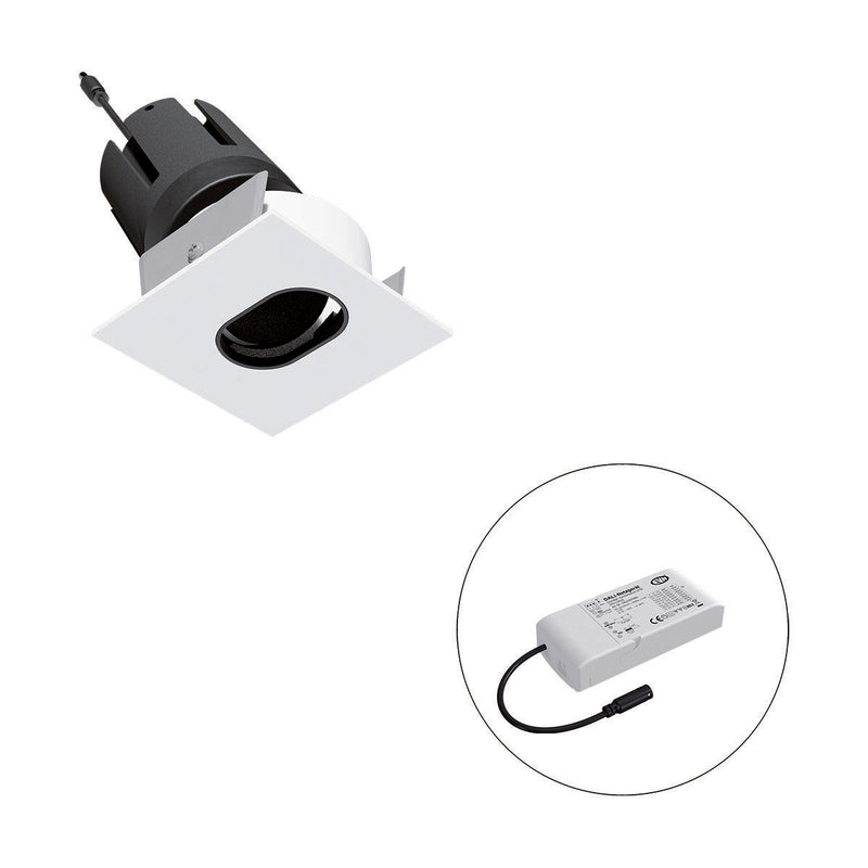EVN Lichttechnik - Downlight/Strahler/Flutlicht LED-Einbauleuchte modular F09RXXXM1330L38D Konfigurationstype