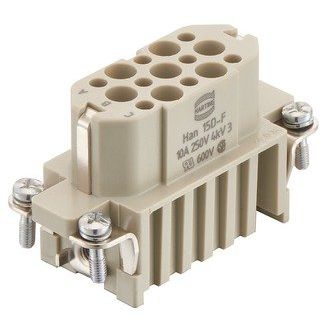 Harting - Kontakteinsatz für Rechtecksteckverbinder Kontakteinsatz Crimp 09210153101