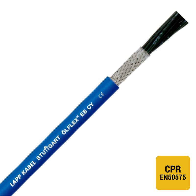 Lapp Kabel&Leitung - Energiekabel < 1 kV, für ortsveränderlichen Einsatz ÖLFLEX EB CY 2X0,75 0012640/1000 − 1000 Meter