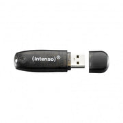 Intenso - Speichermedium digital USB 2.0 Stick 16GB Rainbow 3502470 sw (R)23MB/s,(W)6.5MB/s