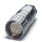 Phoenix Contact - Rundsteckverbinder, feldkonfektionierbar (Industriesteckverbinder) Kabelsteckverbinder RC-12P1N121500 12-pol. − 20 Stück