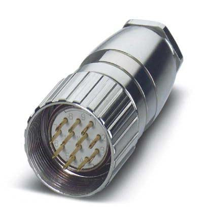 Phoenix Contact - Rundsteckverbinder, feldkonfektionierbar (Industriesteckverbinder) Kabelsteckverbinder RC-12P1N121500 12-pol. − 20 Stück