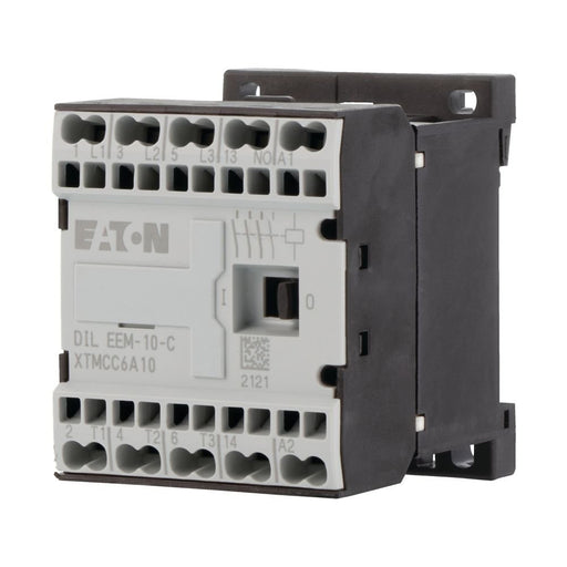 Eaton - Leistungsschütz zum Schalten von Wechselstrom Leistungsschütz 3polig DILEEM-10-#230042 230/240V 380/400V