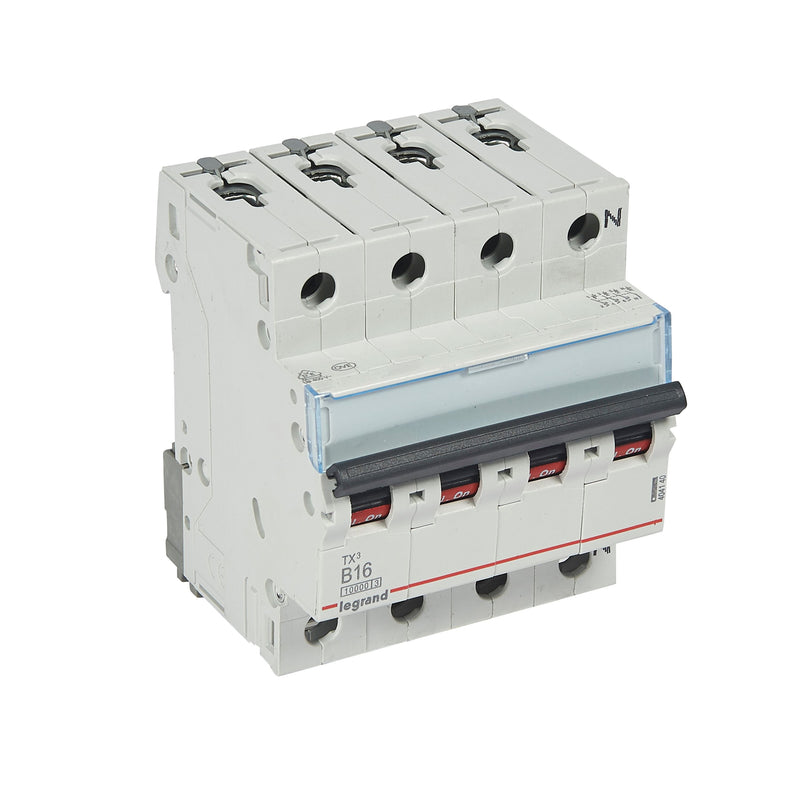 Legrand - Leitungsschutzschalter Legrand 404140 B16A 3-polig+N 10kA