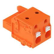 WAGO - Kabelsteckverbinder für Leiterplattensteckverbinder 1-Leiter-Federleiste 2231-702/008-000 Push-inCAGECLAMP,or − 100 Stück