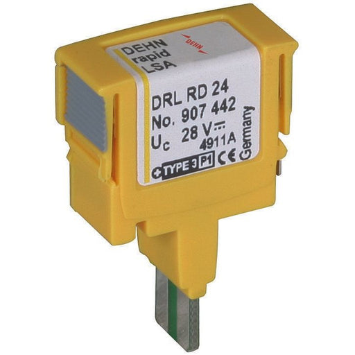 DEHN - Überspannungsableiter für Informations-/MSR-Technik ÜS-Ableiter DEHNrapid DRL RD 24 LSA Schutzstecker