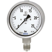 Wika Wiegand - Rohrfedermanometer RF-Mano 232.30.100 Cl1VASI 9824146 1600barG1/2Bunt