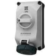 Mennekes - CEE-Steckdose abschaltbar, abgesichert (IEC 60309) Wandsteckdose 5702407G DUO R 16A4P7h 500V