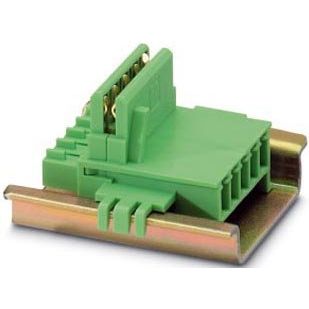 Phoenix Contact - Leiterplattensteckverbinder Tragschienen-Connector ME22,5TBUS #2707437 1,5/5-ST-3,81 GN − 50 Stück
