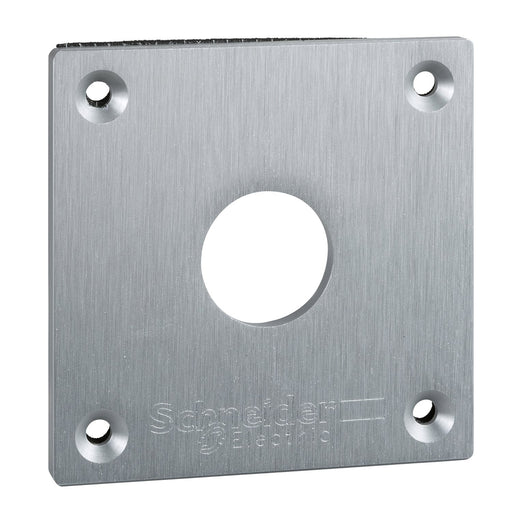 Schneider Electric - Einbauplatte für Befehlsgeräte Frontplatte XAPE301 1x22