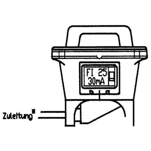 Walther Werke - Baustromverteiler Tragb.Steckdosenkombinat. 6490023 Vollgummi − 1 Stück by Walther Werke
