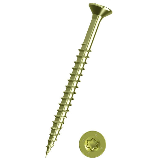 Dresselhaus - Holz-/Spanplattenschraube JD Plus Universalschrauben 1124/021/51 5x90 I-Stern, SK, Teilg. − 100 Stück