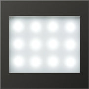 Jung - Beleuchtungseinsatz für Installationsschalterprogramme LED-Leselicht anthr AL 2539 AN LED LW-12 weiße LEDs