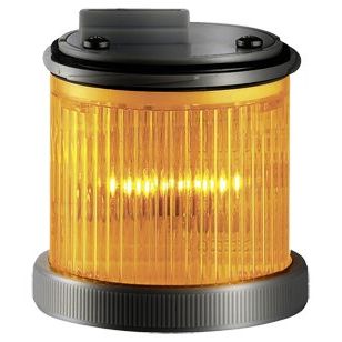 Grothe - Signalsäulenelement, optisch Warn-/Blinklicht MWB 8631 LED orange-gelb