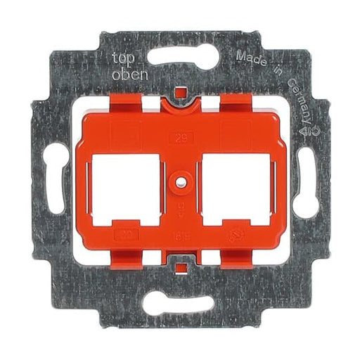 Busch-Jaeger - Einsatz/Abdeckung für Kommunikationstechnik Tragring 1819 orangener Sockel