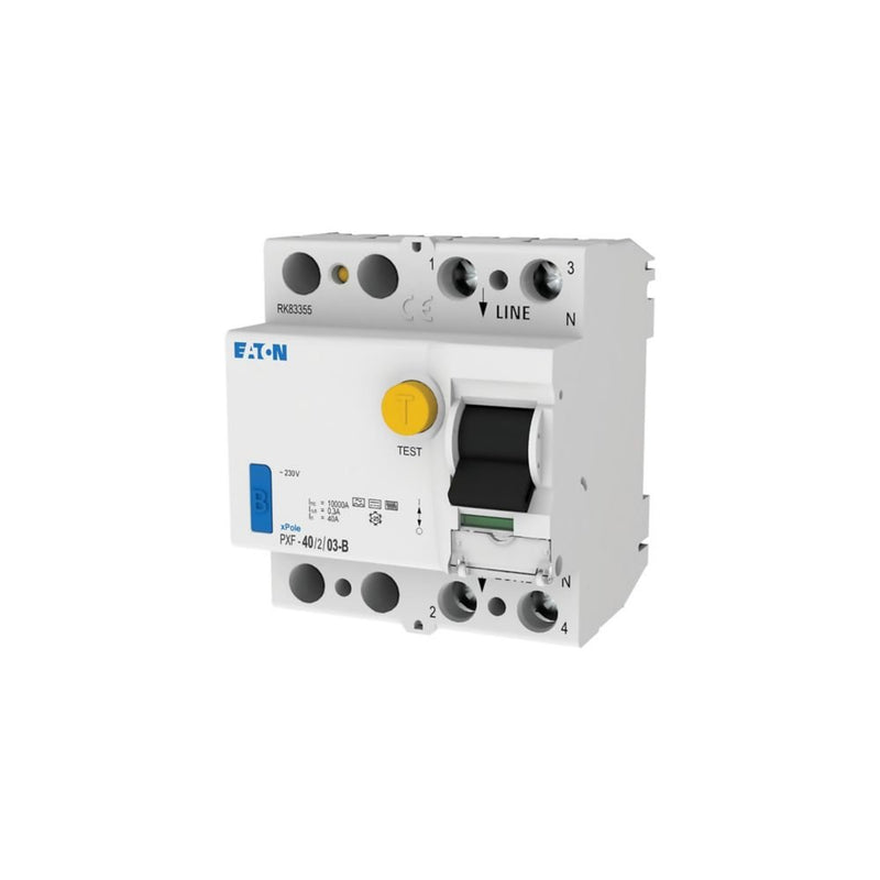 Eaton - Fehlerstrom-Schutzschalter Fehlerstromschutzschalter PXF-40/2/03-B 40A, 2p, 300mA,TypB
