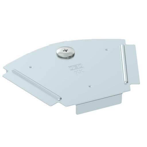 OBO Bettermann - Deckel Bogen für Kabeltragsystem Deckel für 45Grad-Bogen RBD 45 100 FS B100mm, bandverzinkt